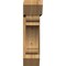 Ekena Millwork Olympic Slat Rough Sawn Bracket w/ Offset Brace, Western Red Cedar, 8"W x 30"D x 30"H BKT0806X30X30OLY06RWR - alternate 3